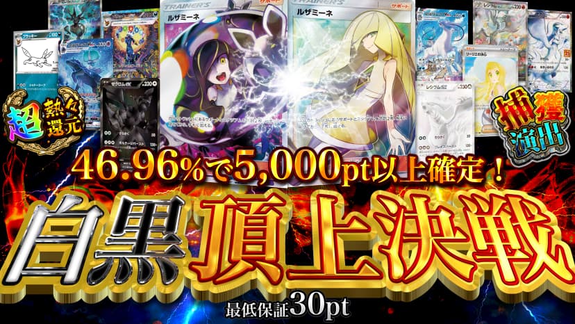 白黒頂上決戦